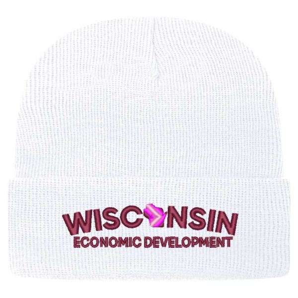 CAP AMERICA - USA-Made 12" Cuffed Beanie - Embroidered Logo Thumbnail