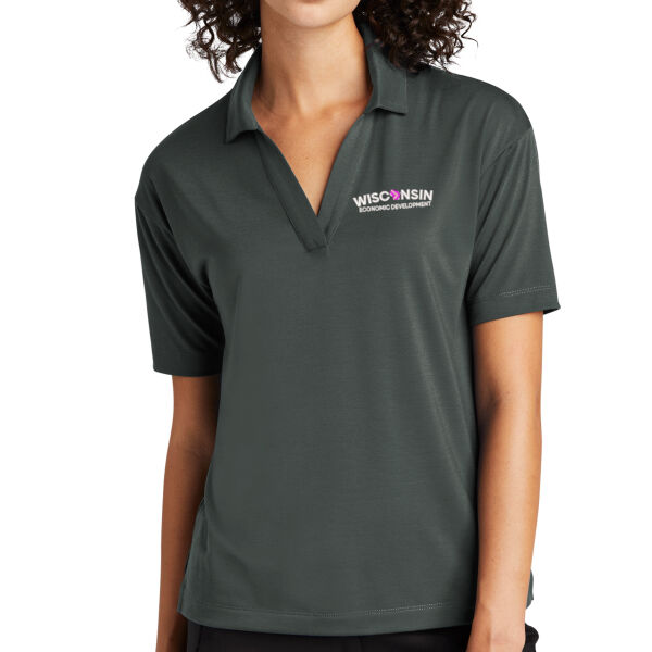 Mercer+Mettle™ Women’s Stretch Jersey Polo - Embroidered Logo Thumbnail