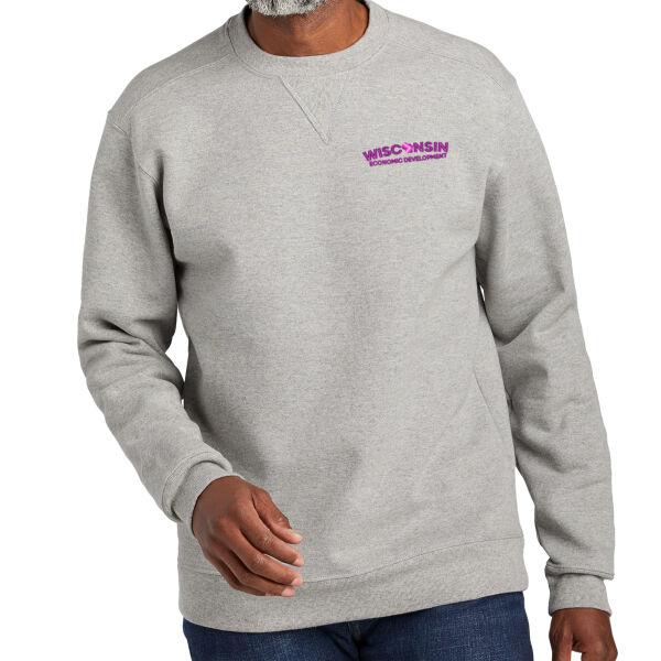 Volunteer Knitwear™ Chore Fleece Crewneck - Embroidered Logo Thumbnail