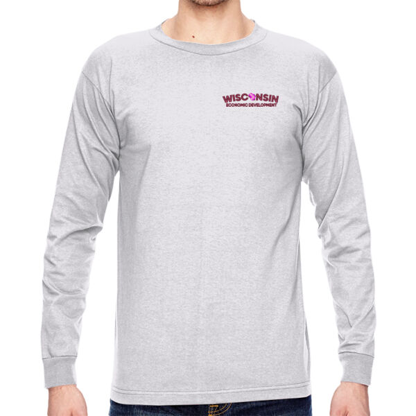 Bayside - USA-Made Long Sleeve T-Shirt - Embroidered Logo Thumbnail