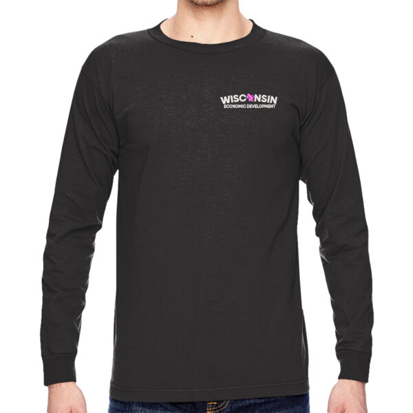 Bayside - USA-Made Long Sleeve T-Shirt - Embroidered Logo Thumbnail