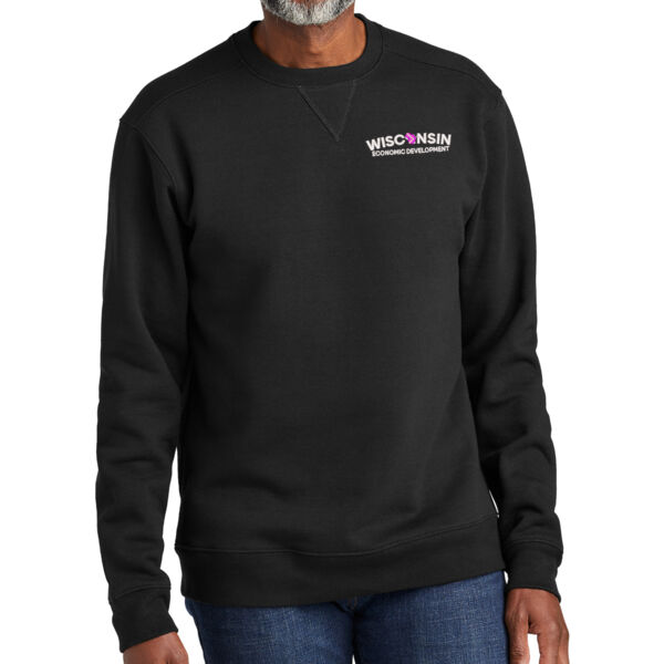 Volunteer Knitwear™ Chore Fleece Crewneck - Embroidered Logo Thumbnail