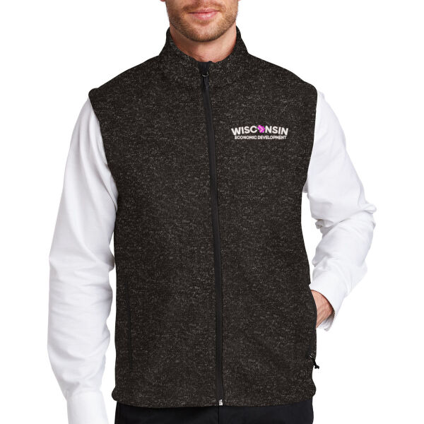 Port Authority ® Sweater Fleece Vest - Embroidered Logo Port Authority ® Sweater Fleece Vest - Embroidered Logo Thumbnail