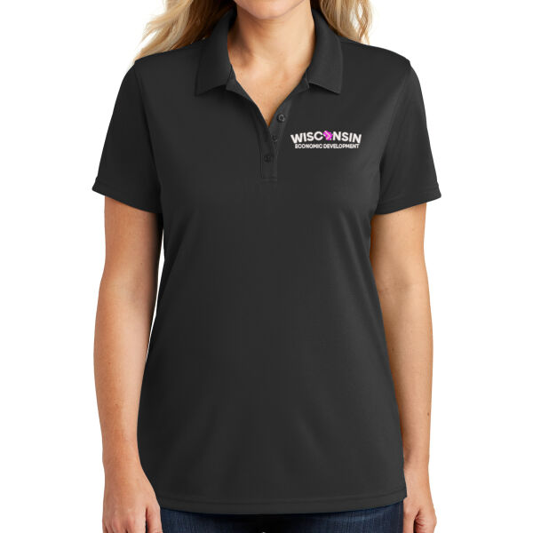 Port Authority® Ladies Dry Zone® UV Micro-Mesh Polo - Embroidered Logo Thumbnail