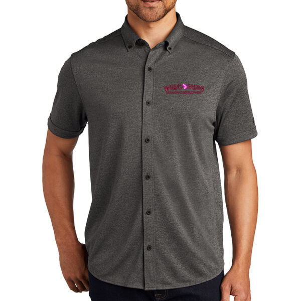 OGIO® Gravitate Full-Button Polo - Embroidered Logo Thumbnail
