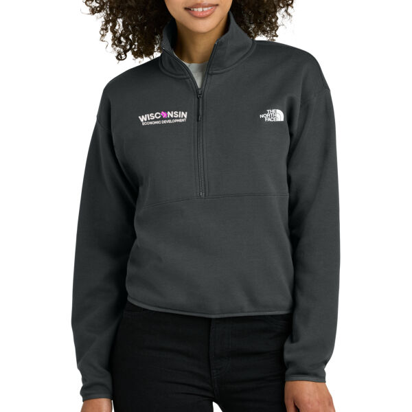 The North Face® Women’s Double-Knit 1/2-Zip Fleece - Embroidered Logo Thumbnail