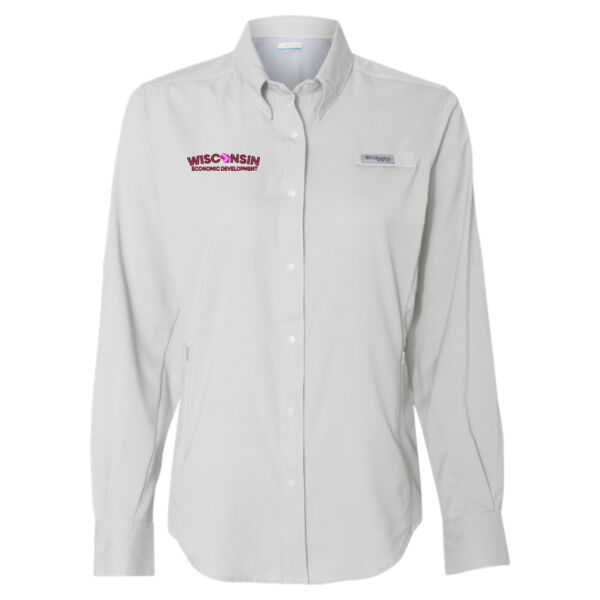 Columbia Women's PFG Tamiami Shirt - Embroidered Logo Thumbnail