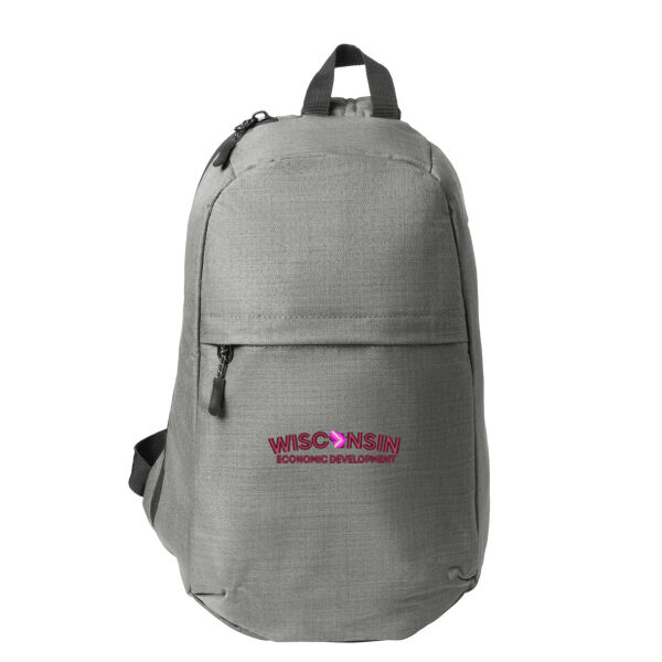 Port Authority® Crossbody Backpack - Embroidered Logo Thumbnail