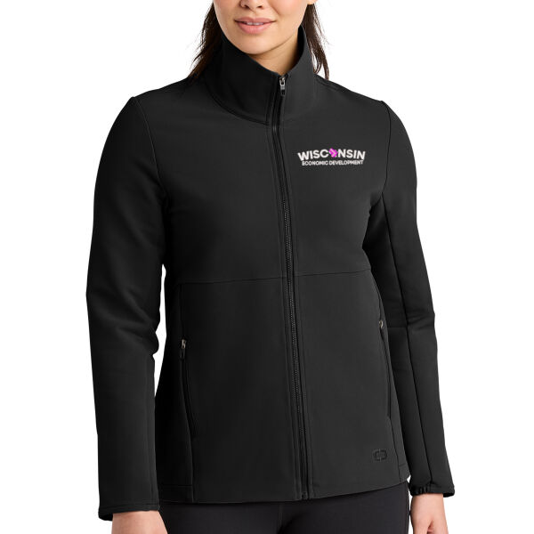 OGIO® Women’s Kinetic Soft Shell - Embroidered Logo Thumbnail