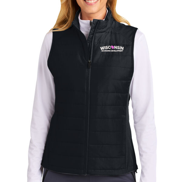 Sport-Tek® Women’s Teknical Hybrid Vest - Embroidered Logo Thumbnail