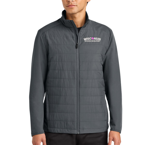Sport-Tek® Teknical Hybrid Jacket - Embroidered Logo Thumbnail