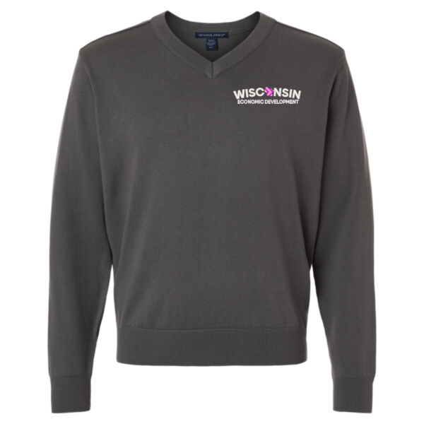 Men's New Classics V-Neck Sweater - Embroidered Logo Thumbnail