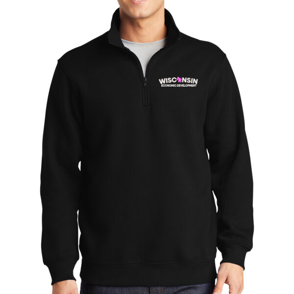 Sport-Tek® 1/4-Zip Sweatshirt - Embroidered Logo Thumbnail