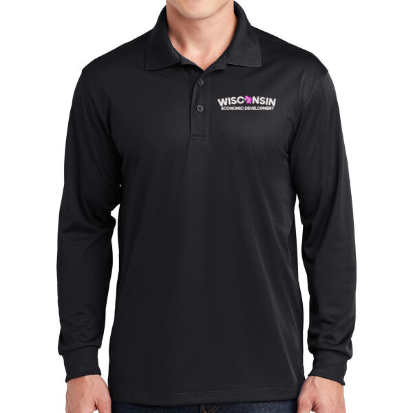 Sport-Tek® Long Sleeve Micropique Sport-Wick®Polo - Embroidered Logo Thumbnail