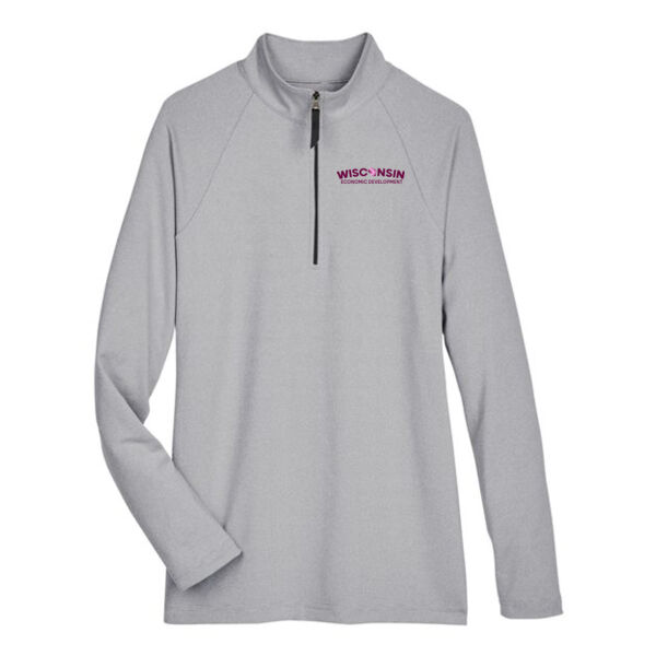 Devon & Jones CrownLux Performance 1/4-Zip - Embroidered Logo Thumbnail