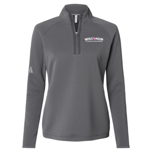 Adidas Spacer 1/4-Zip Pullover - Embroidered Logo Thumbnail