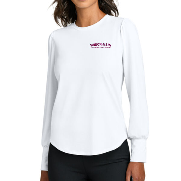 Mercer+Mettle Stretch Jersey Blouson - Embroidered Logo Thumbnail