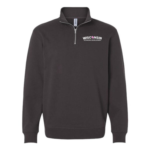 Independent Trading Co. Midweight 1/4-Zip - Embroidered Logo Thumbnail