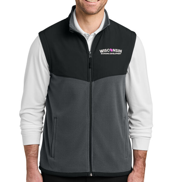 Port Authority Therma-Tek Fleece Vest - Embroidered Logo Thumbnail