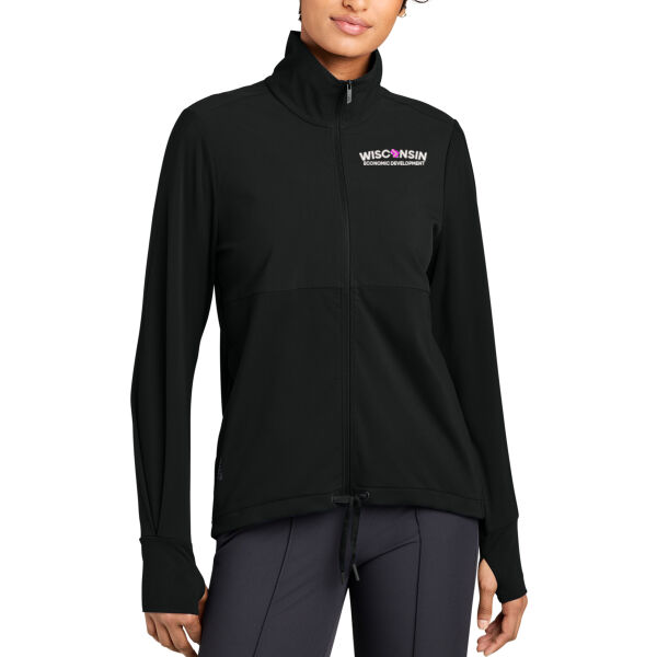 MiiR Women's Kivu Hybrid Full-Zip Jacket - Embroidered Logo Thumbnail