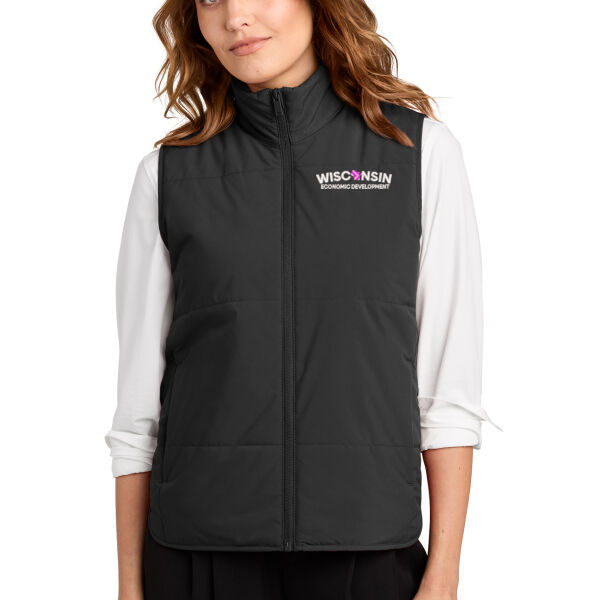 Mercer+Mettle Women's Brookline Quilted Vest - Embroidered Logo Thumbnail